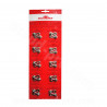 CONNECTEUR CHAINE VELO 9V.  SUNRACE (BLISTER DE 10) (ATTACHE RAPIDE)