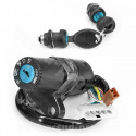 CONTACTEUR A CLE MOTO ADAPT. DERBI SENDA 2003 / APRILIA RX  ( SERRURE DE SELLE )
