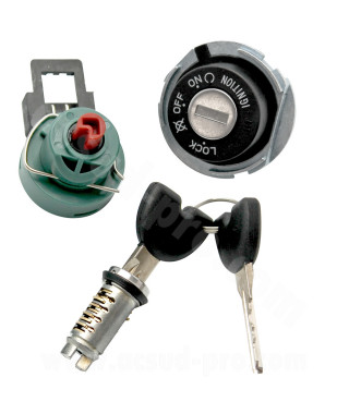CONTACTEUR A CLE SCOOTER ADAPT. PIAGGIO ZIP 50 2T / 4T (OEM : 643133 - 298581 - 573512)