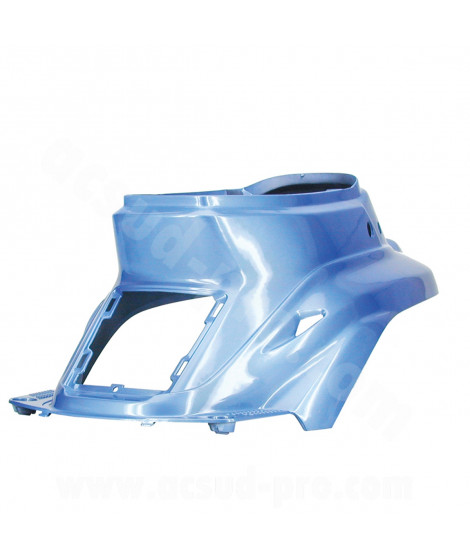 COQUE ARRIERE / CAPOT MOTEUR ADAPT. MBK 50 BOOSTER 1999-2003 / YAMAHA 50 BWS 1999-2003 BLEU HAWAI