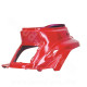 COQUE ARRIERE / CAPOT MOTEUR ADAPT. MBK 50 BOOSTER 1999-2003 / YAMAHA 50 BWS 1999-2003 ROUGE SCUDERIA