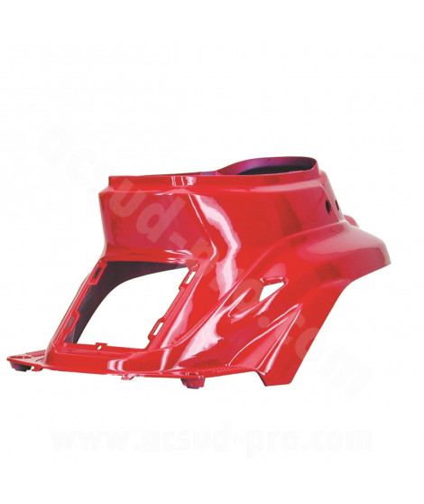 COQUE ARRIERE / CAPOT MOTEUR ADAPT. MBK 50 BOOSTER 1999-2003 / YAMAHA 50 BWS 1999-2003 ROUGE SCUDERIA