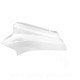 COQUE ARRIERE / CAPOT MOTEUR ADAPT. MBK 50 BOOSTER 2004 / YAMAHA 50 BWS 2004 BLANC