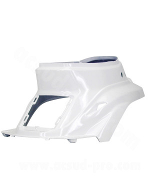 COQUE ARRIERE / CAPOT MOTEUR ADAPT. MBK BOOSTER / YAMAHA BWS BLANC
