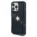 COQUE DE PROTECTION CUBE X-GUARD ADAPT SUR IPHONE 13 PRO MAX CARBON FIBER 6.7