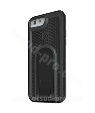 COQUE DE PROTECTION CUBE X-GUARD ADAPT SUR IPHONE 6 / 6S ( COULEUR NOIR )