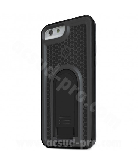 COQUE DE PROTECTION CUBE X-GUARD ADAPT SUR IPHONE 6 / 6S ( COULEUR NOIR )