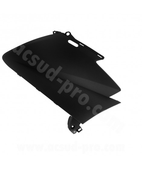 CORPS DE CARENAGE SUP AVANT  DROIT ADAPT. YAMAHA TMAX 530 2012-2014 NOIR MAT