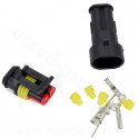 COSSE ELECTRIQUE MALE / FEMELLE (2 CONNECTION) SACHET X1PCS