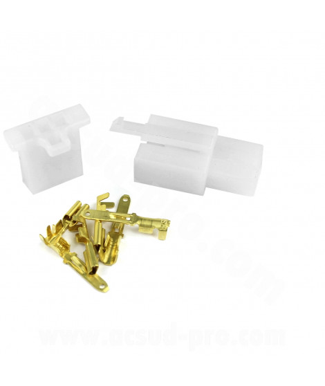COSSE ELECTRIQUE MALE / FEMELLE (3 CONNECTION) SACHET X1PCS