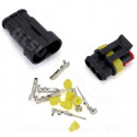 COSSE ELECTRIQUE MALE / FEMELLE (3 CONNECTION) SACHET X1PCS