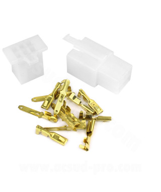 COSSE ELECTRIQUE MALE / FEMELLE (6 CONNECTION) SACHET X1PCS