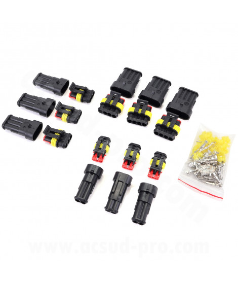 COSSE ELECTRIQUE MALE / FEMELLE ( COFFRET 9 PIECES )