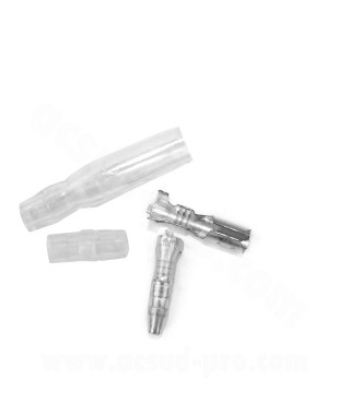 COSSE ELECTRIQUE MALE / FEMELLE WATERPROOF (1 CONNECTION) SACHET X1PCS
