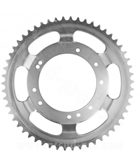 COURONNE CYCLO CHARVIN MBK 51 BATONS ALU GRIMECA Ø98 (10 TROUS) 54 DENTS