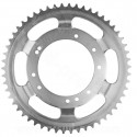 COURONNE CYCLO CHARVIN MBK 51 BATONS ALU GRIMECA Ø98 (10 TROUS) 54 DENTS
