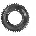 COURONNE CYCLO CHARVIN PGT 103 BATONS ALU GRIMECA Ø98 (10 TROUS) NOIR 48 DENTS