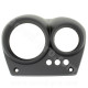 COUVERCLE ENTOURAGE DE COMPTEUR ADAPT. MBK NITRO / YAMAHA AEROX 1998-2012 NOIR MAT (OEM : 5BRF621300)
