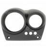COUVERCLE ENTOURAGE DE COMPTEUR ADAPT. MBK NITRO / YAMAHA AEROX 1998-2012 NOIR MAT (OEM : 5BRF621300)