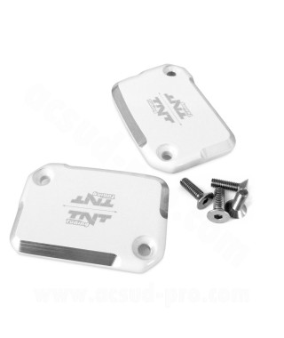 COUVERCLE RESERVOIR FREIN ADAPT. YAMAHA NITRO / AEROX BLANC (LA PAIRE)