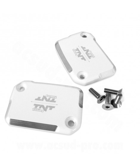 COUVERCLE RESERVOIR FREIN ADAPT. YAMAHA NITRO / AEROX BLANC (LA PAIRE)