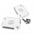 COUVERCLE RESERVOIR FREIN ADAPT. YAMAHA NITRO / AEROX BLANC (LA PAIRE)
