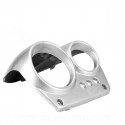 COUVRE COMPTEUR ADAPT. MBK NITRO / YAMAHA AEROX GRIS METAL