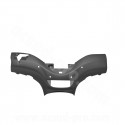 COUVRE GUIDON ADAPT. GILERA STALKER NOIR METAL 1997-2011