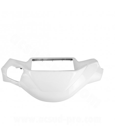 COUVRE GUIDON ADAPT. MBK 50 BOOSTER 1999-2003 / YAMAHA 50 BWS 1999-2003  BLANC