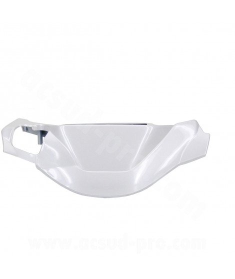 COUVRE GUIDON ADAPT. MBK 50 BOOSTER 1999-2003 / YAMAHA 50 BWS 1999-2003  BLANC METAL