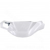 COUVRE GUIDON ADAPT. MBK 50 BOOSTER 1999-2003 / YAMAHA 50 BWS 1999-2003  BLANC METAL