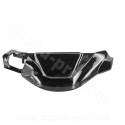 COUVRE GUIDON ADAPT. MBK 50 BOOSTER 1999-2003 / YAMAHA 50 BWS 1999-2003 NOIR METAL