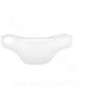 COUVRE GUIDON ADAPT. MBK 50 BOOSTER 2004 / YAMAHA 50 BWS 2004 BLANC