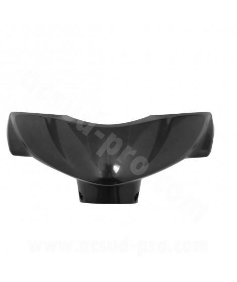 COUVRE GUIDON ADAPT. MBK 50 OVETTO 2008-2010 /  YAMAHA 50 NEOS 2008-2010 NOIR METAL