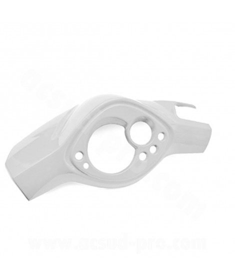 COUVRE GUIDON ADAPT. MBK MACH G / YAMAHA JOG BLANC PERLE