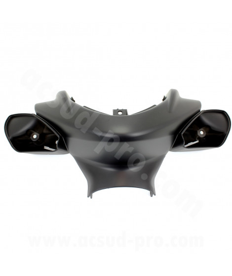 COUVRE GUIDON ADAPT. MBK NITRO / YAMAHA AEROX 1998-2012 NOIR MAT (OEM : 5BRF614301)