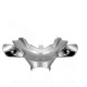 COUVRE GUIDON ADAPT. MBK NITRO / YAMAHA AEROX GRIS METAL