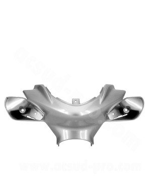 COUVRE GUIDON ADAPT. MBK NITRO / YAMAHA AEROX GRIS METAL