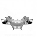 COUVRE GUIDON ADAPT. MBK NITRO / YAMAHA AEROX GRIS METAL