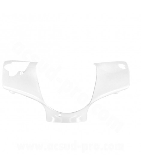 COUVRE GUIDON ADAPT. PIAGGIO ZIP 50 2T AIR / 4T LIQUIDE H2O BLANC