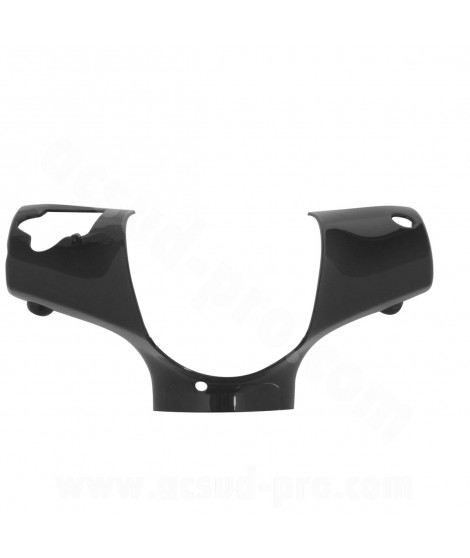 COUVRE GUIDON ADAPT. PIAGGIO ZIP 50 2T AIR / 4T LIQUIDE H2O NOIR METAL