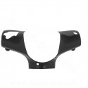 COUVRE GUIDON ADAPT. PIAGGIO ZIP 50 2T AIR / 4T LIQUIDE H2O NOIR METAL