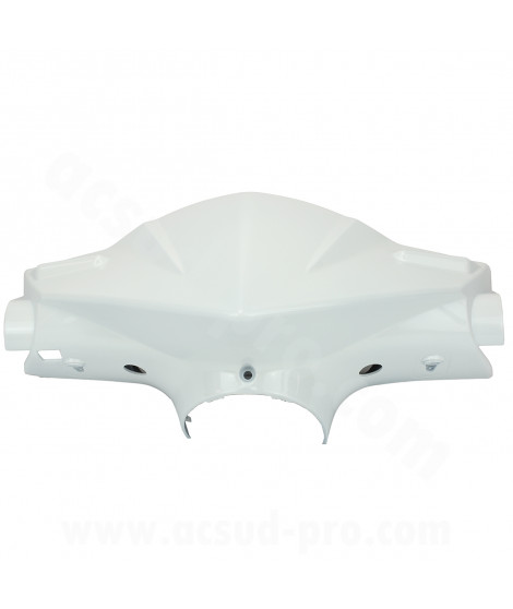COUVRE GUIDON SYM ORBIT 2  50 / 125cc 2T / 2010-2014 4T BLANC (OEM : 53205-AAA-0001)