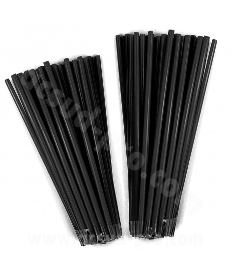 COUVRE RAYONS NOEND 76 PIECES (38 PIECES ROUE DE 19 ET 38 PIECES ROUE DE 21) NOIR