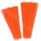 COUVRE RAYONS NOEND 76 PIECES (38 PIECES ROUE DE 19 ET 38 PIECES ROUE DE 21) ORANGE FLUO