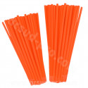 COUVRE RAYONS NOEND 76 PIECES (38 PIECES ROUE DE 19 ET 38 PIECES ROUE DE 21) ORANGE FLUO