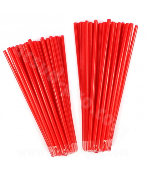 COUVRE RAYONS NOEND 76 PIECES (38 PIECES ROUE DE 19 ET 38 PIECES ROUE DE 21) ROUGE
