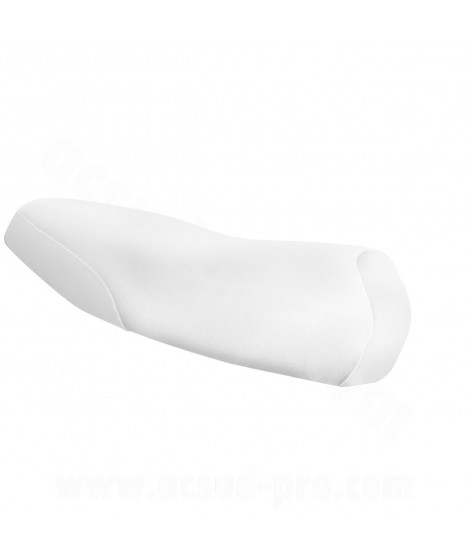 COUVRE SELLE SCOOTER ADAPT. MBK BOOSTER (à partir de) 2004 / YAMAHA BWS (à partir de) 2004 BLANC