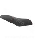 COUVRE SELLE SCOOTER ADAPT. PIAGGIO ZIP 2T H2O NOIR / COUTURE ROUGE (ANTIDERAPANT)