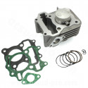 CYLINDRE CARENZI ALU ADAPT. SCOOTER ASIATIQUE MOTEUR XS1P39QMB (CYLINDRE 4T 63CC. PISTON 42MM)*